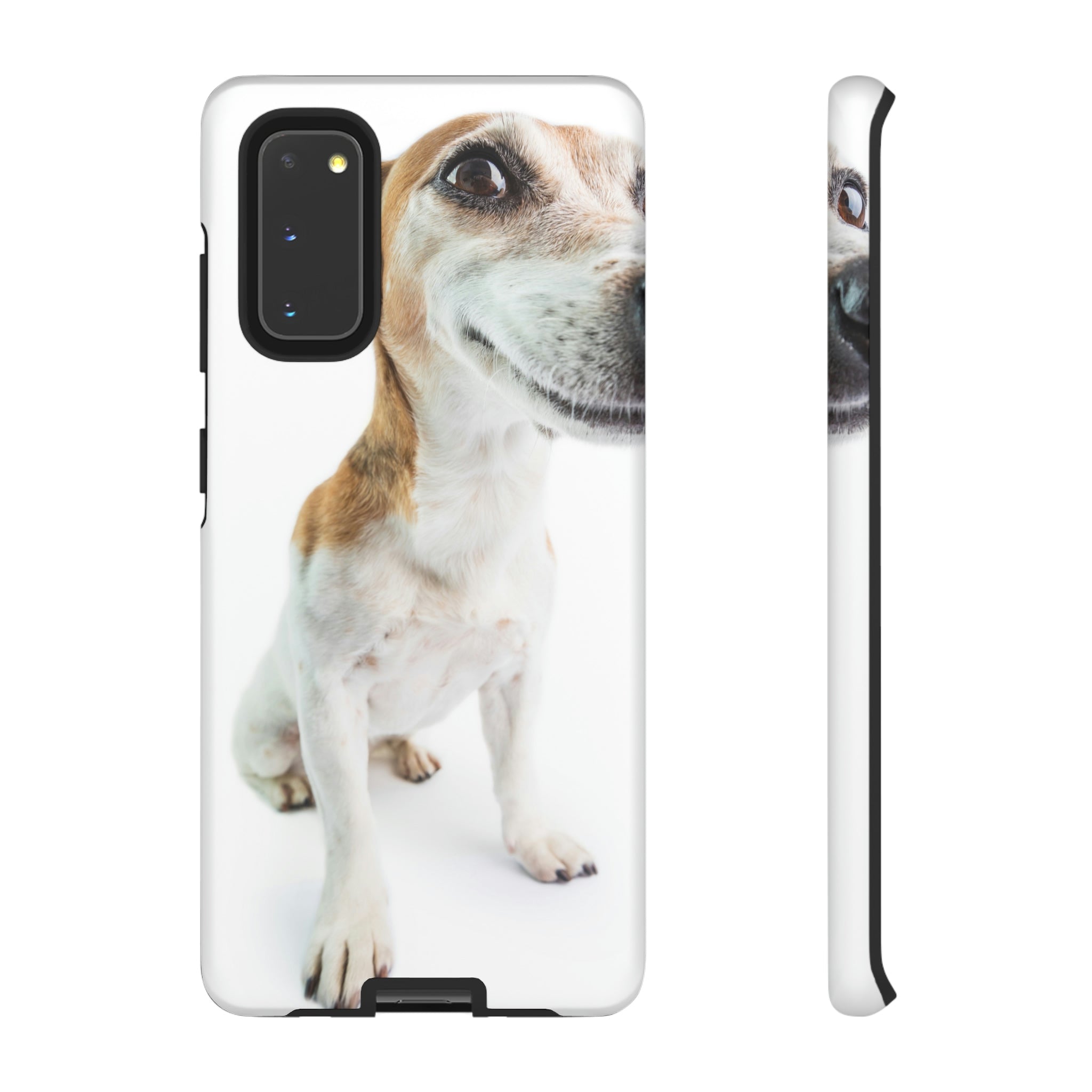 Funny Smiling Dog Android Case (Protective) Samsung Galaxy S20 Matte Phone Case