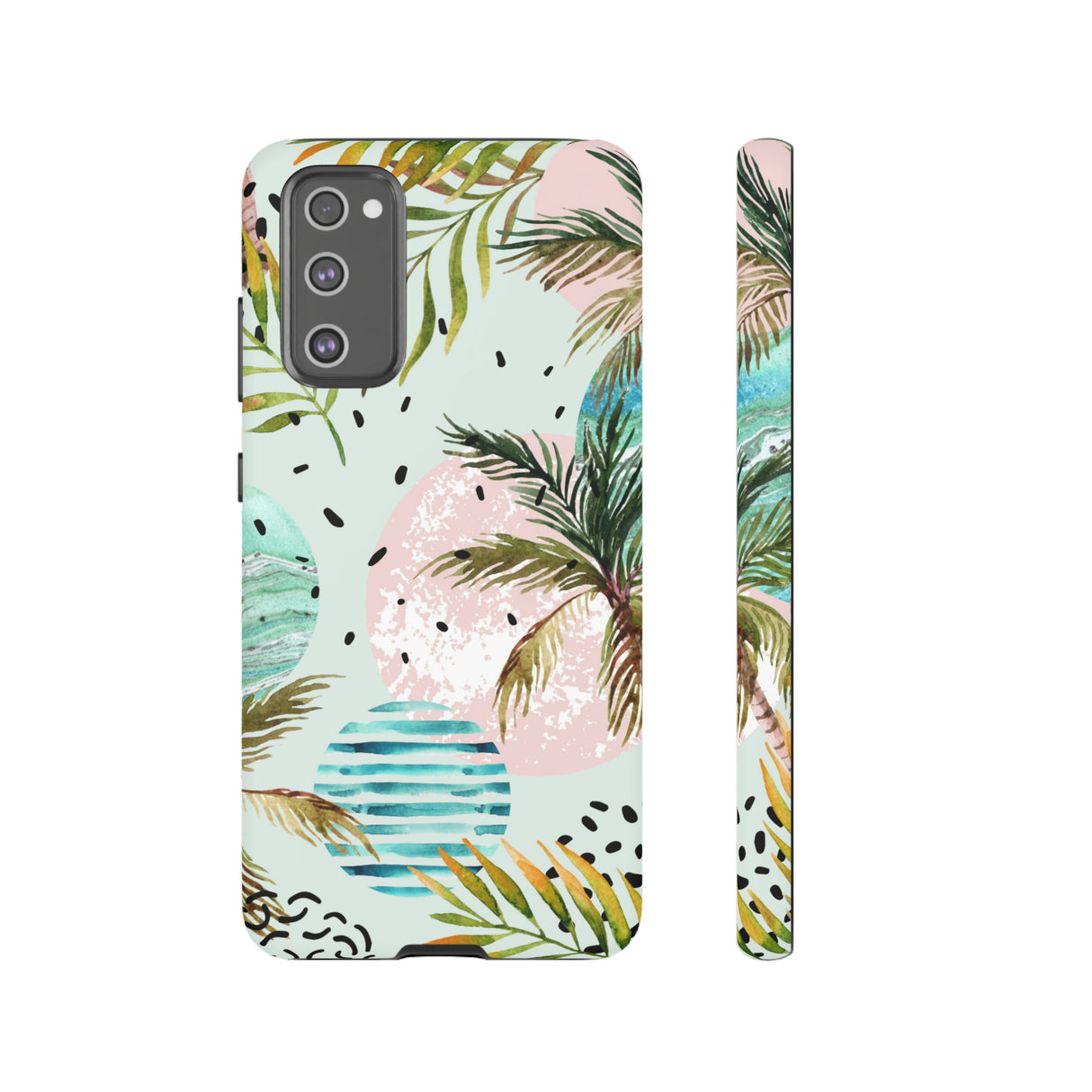 Summer Watercolor Android Case (Protective) Samsung Galaxy S20 FE Matte Phone Case