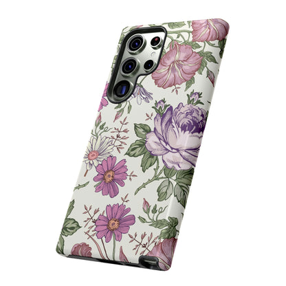 Pastel Vintage Flower Samsung Case (Protective) Phone Case