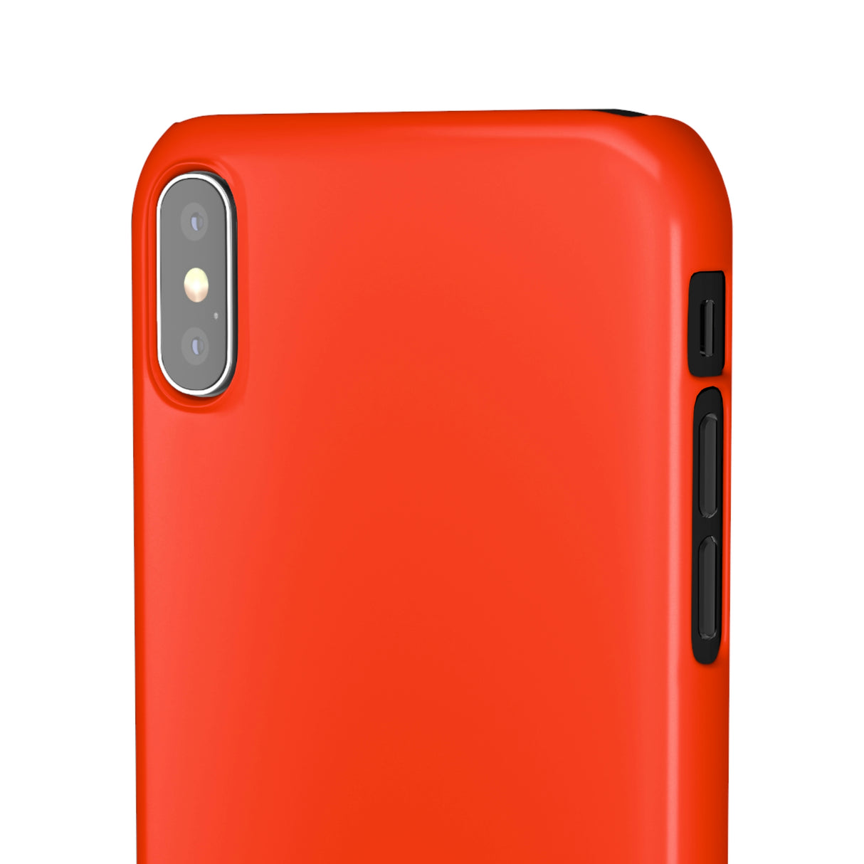 Coquelicot Orange iPhone Case (Slim) Phone Case