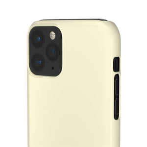 Cornsilk White iPhone Case (Slim) Phone Case