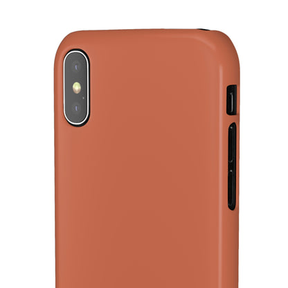 Copper Red iPhone Case (Slim) Phone Case