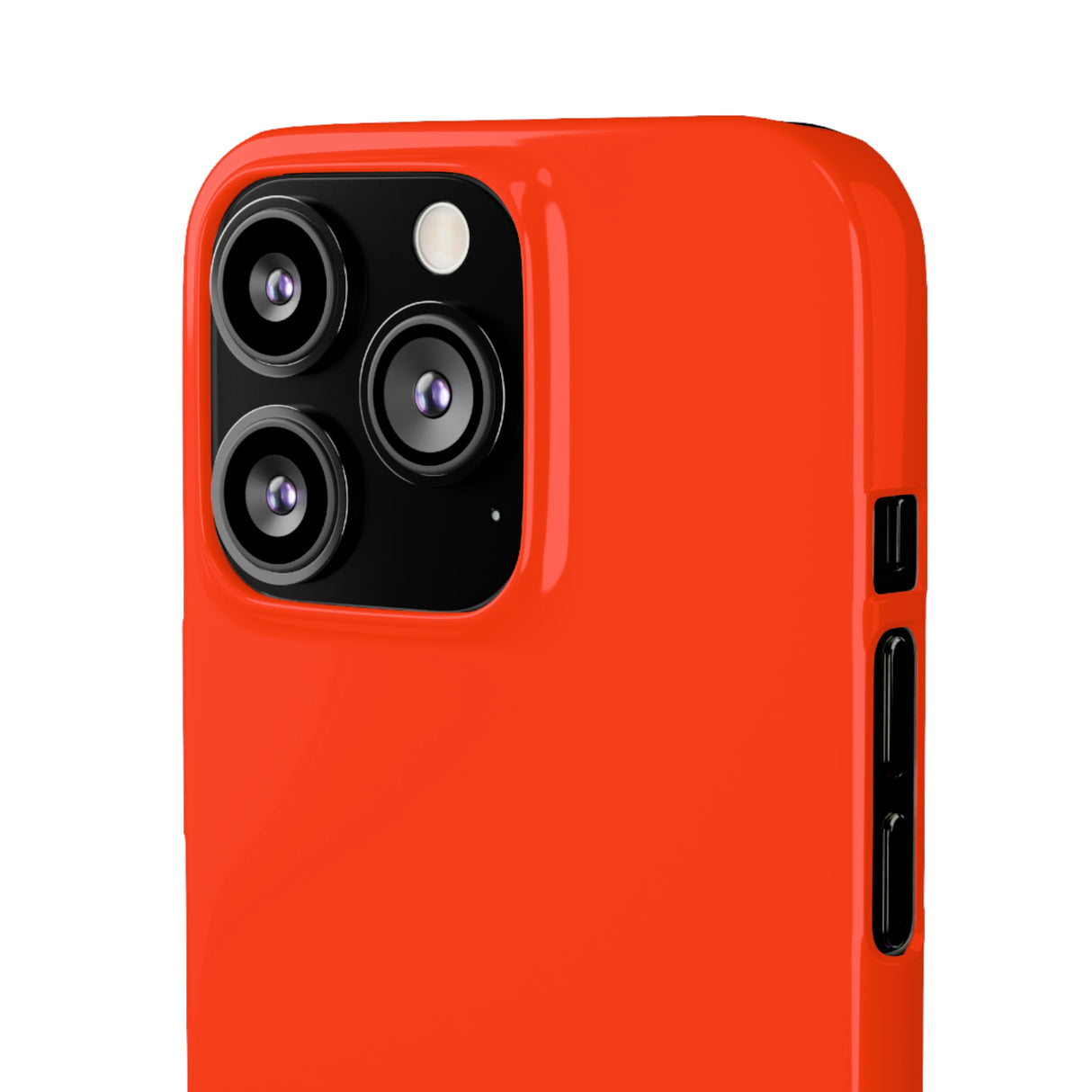 Coquelicot Orange iPhone Case (Slim) Phone Case