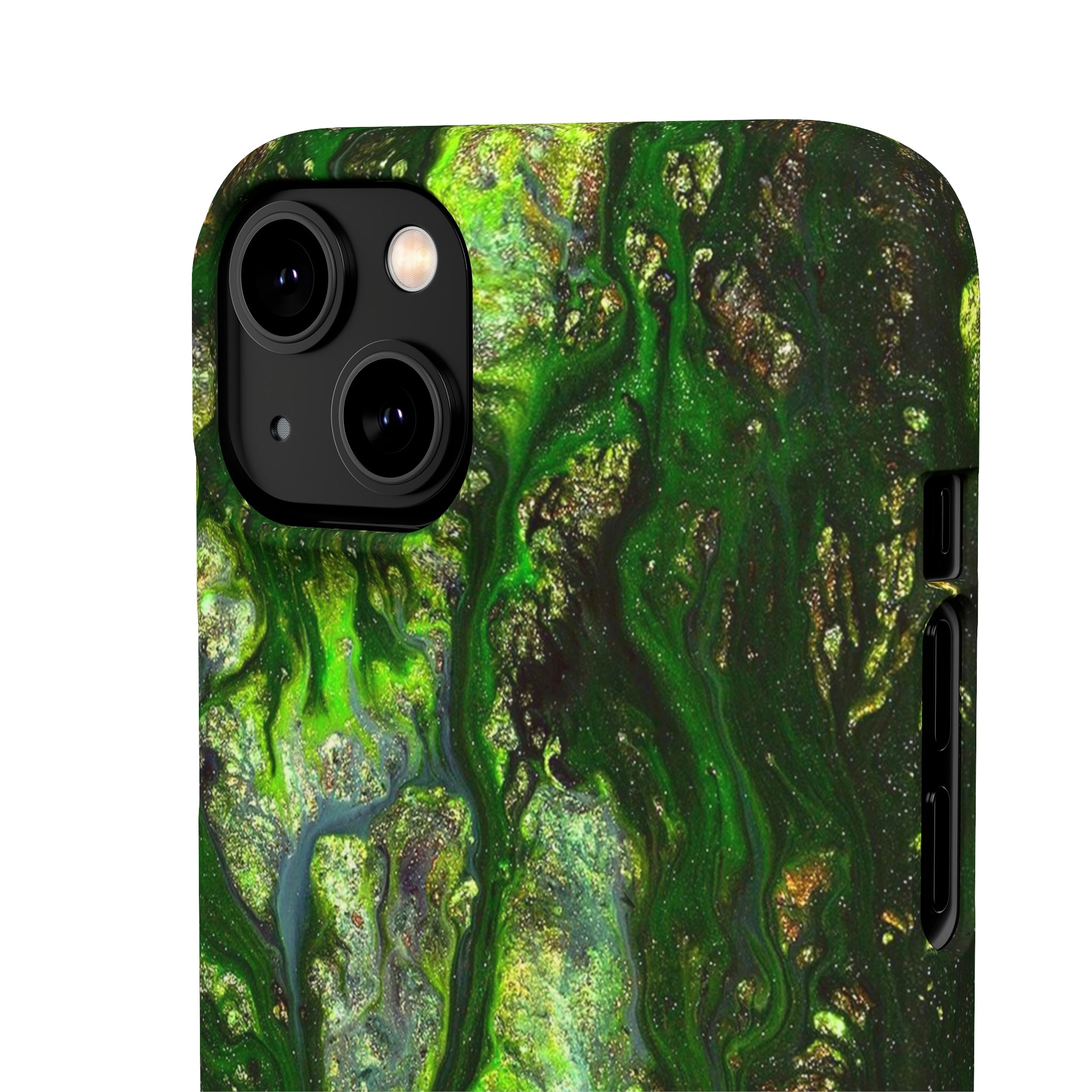 Smaragd Jewel Ink Art iPhone Case (Slim) Phone Case