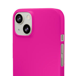 Hollywood Cerise iPhone Case (Slim) Phone Case