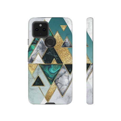 Malachite Android Case (Protective) Google Pixel 5 5G Glossy Phone Case