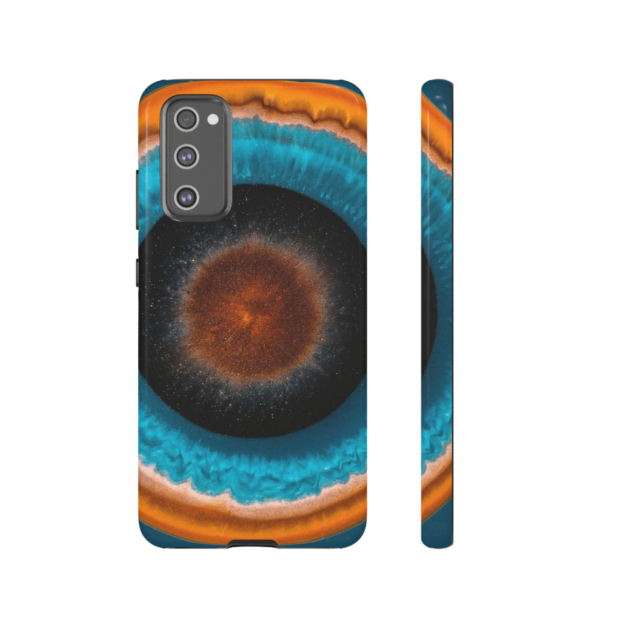 Center of Space Ink Art Android Case (Protective) Samsung Galaxy S20 FE Glossy Phone Case