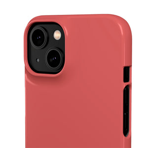 Indian Red iPhone Case (Slim) Phone Case