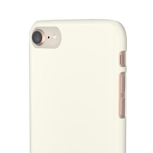 Floral White iPhone Case (Slim) Phone Case