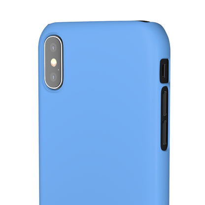 French Sky Blue iPhone Case (Slim) Phone Case