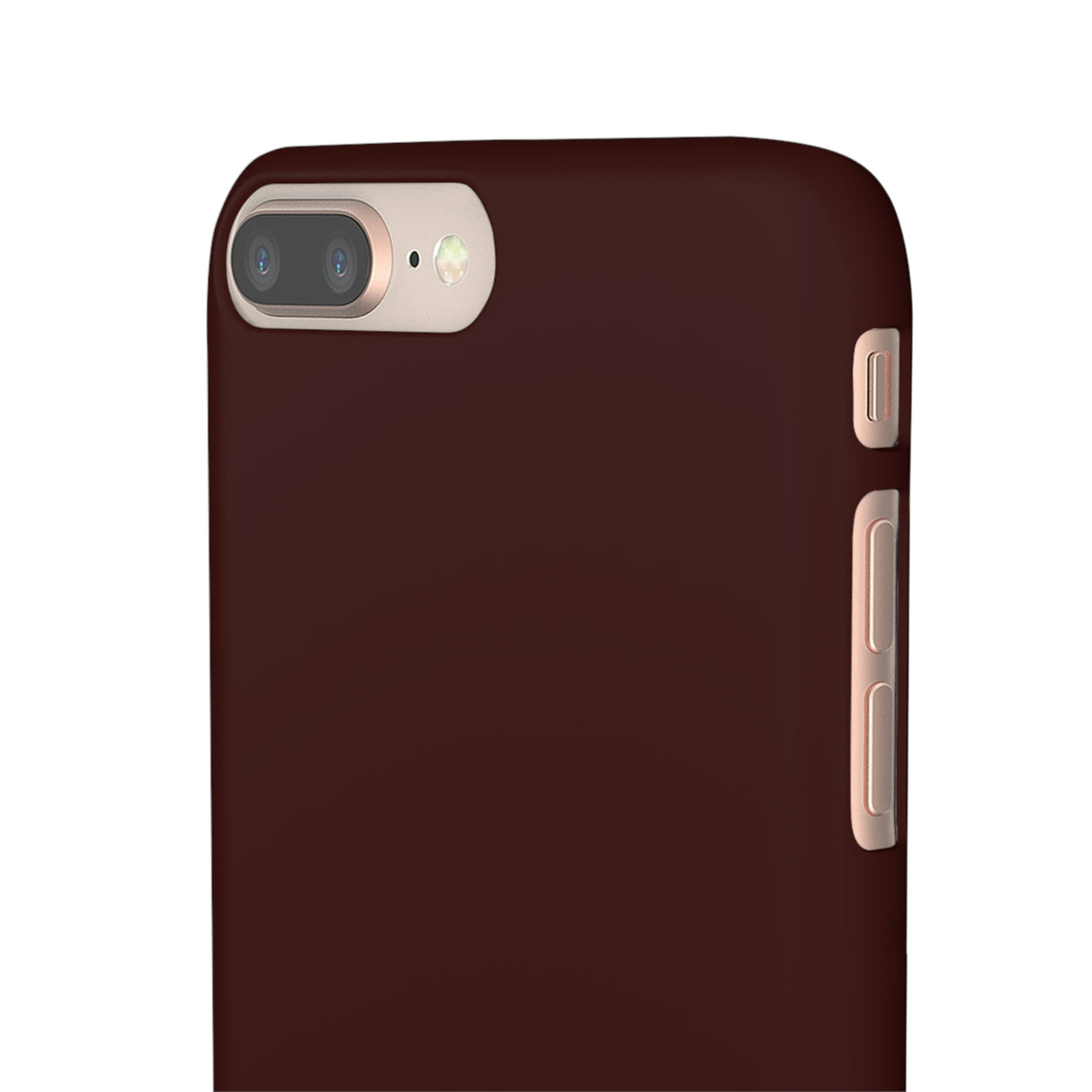 Dark Sienna Purple iPhone Case (Slim) Phone Case