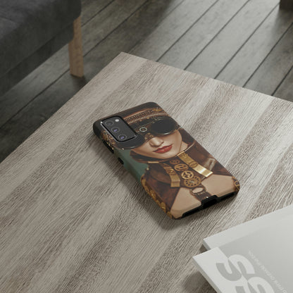 Steampunk Lady Android Case (Protective) Phone Case