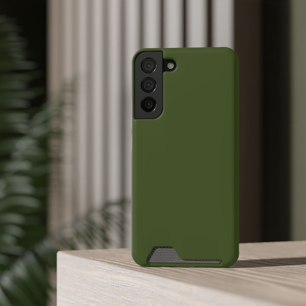 Dark Moss Green Samsung Case (Card) Phone Case