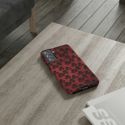 Rosemony Gothic Flower Samsung Case (Protective) Phone Case