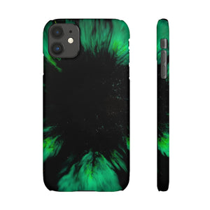 Northen Star Gaze Ink Art iPhone Case (Slim) iPhone 11 Matte Phone Case