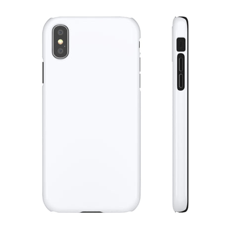 Ghost White iPhone Case (Slim) iPhone XS Glossy Phone Case