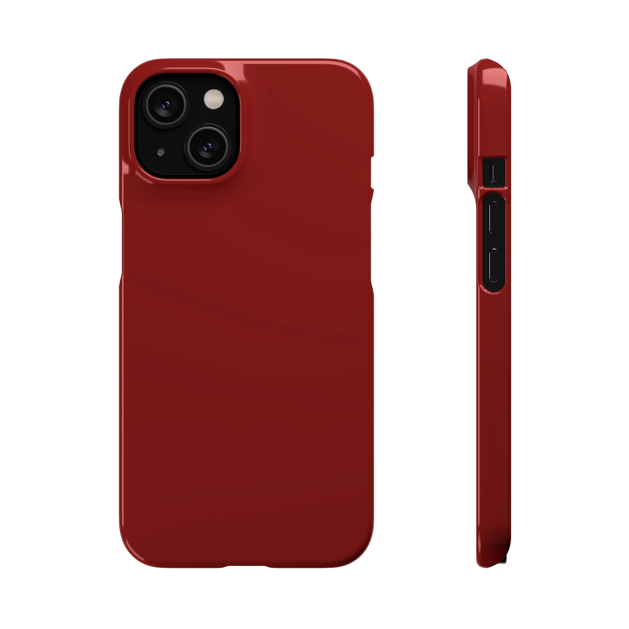 Falu Red iPhone Case (Slim) iPhone 14 Glossy Phone Case