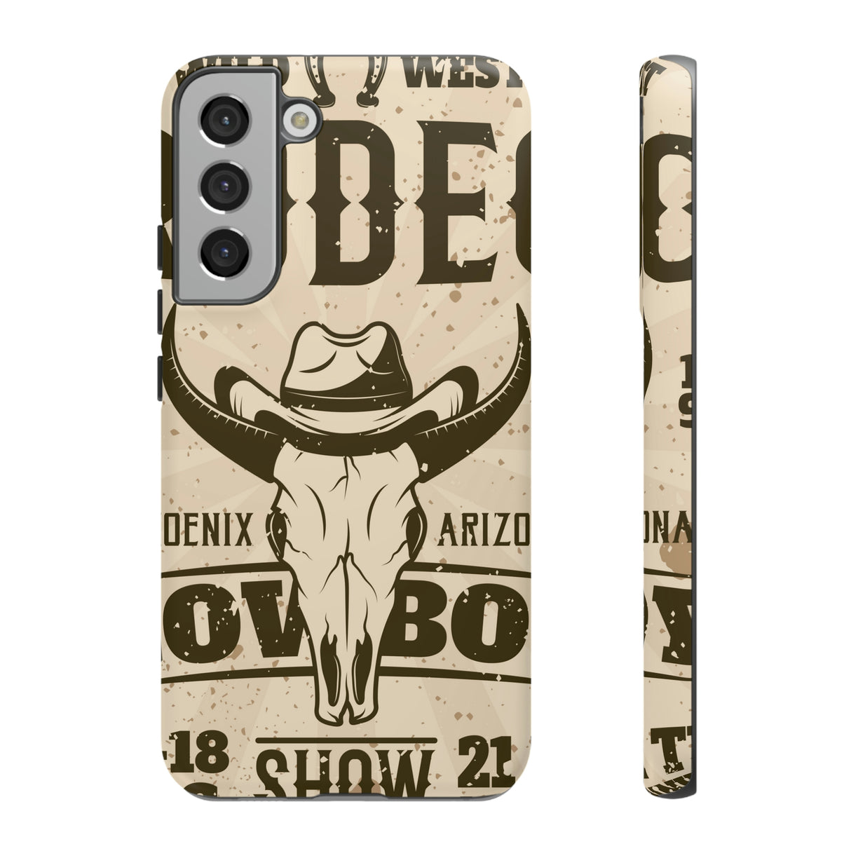 Rodeo Poster Android Case (Protective) Samsung Galaxy S22 Plus Matte Phone Case