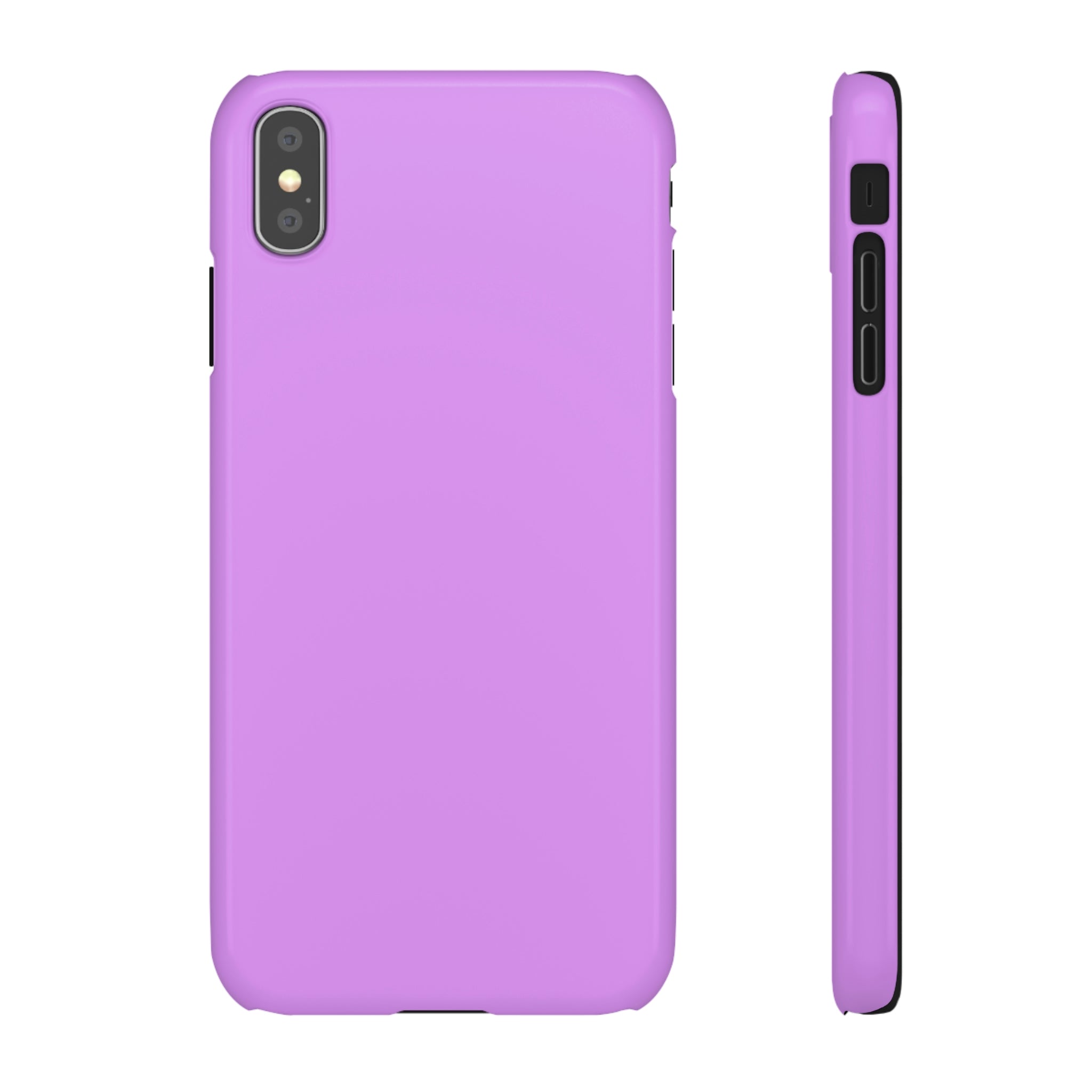 Bright Lilac iPhone Case (Slim) iPhone XS MAX Glossy Phone Case