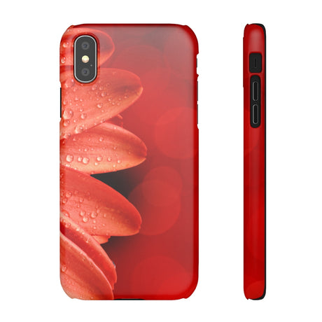 Red Spring Flower Samsung/iPhone (Slim) Phone Case