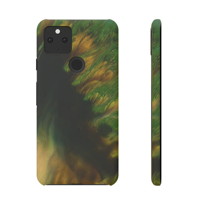 Green Forest Ink Art Android Case (Slim) Google Pixel 5 Matte Phone Case