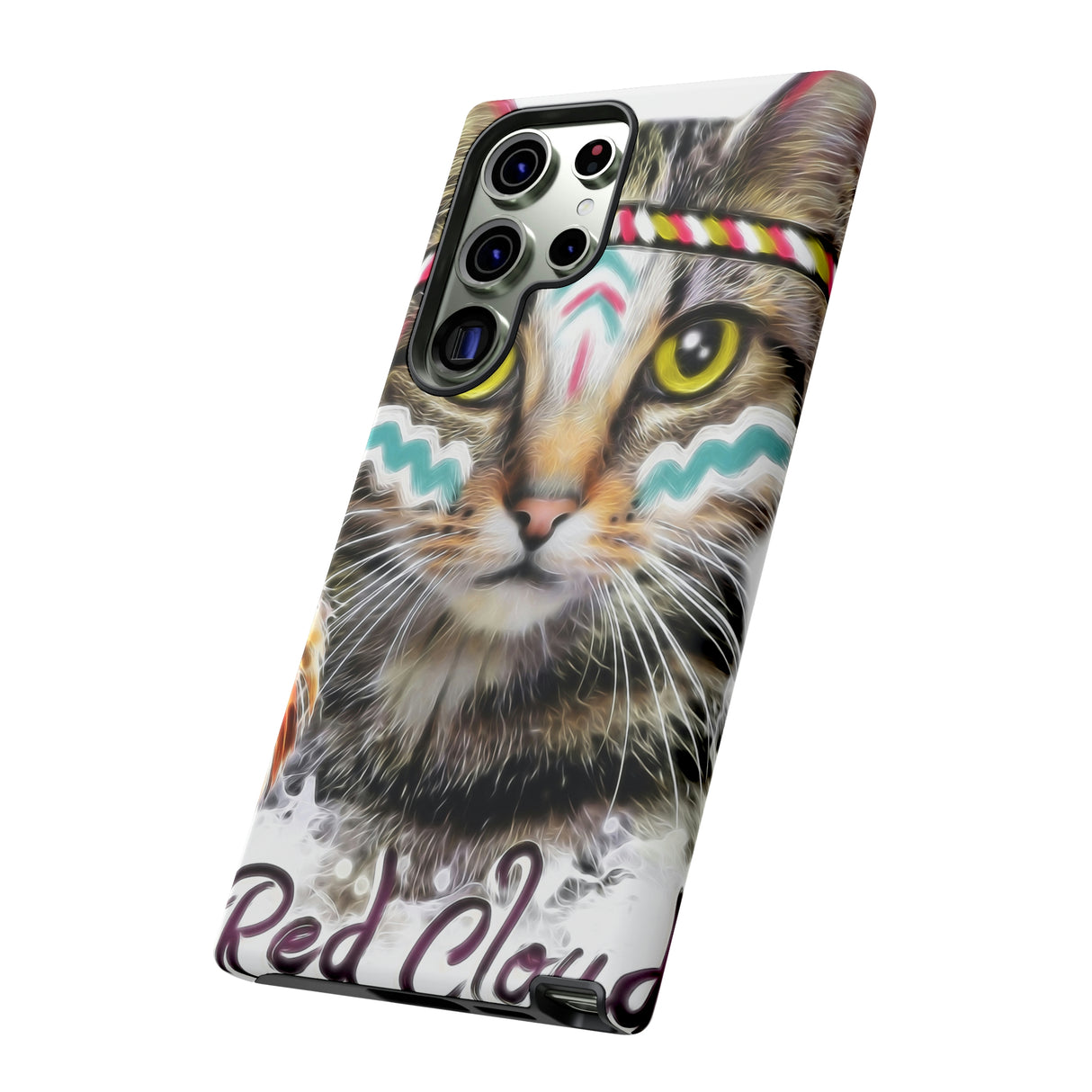 Red Cloud Cat Android Case (Protective) Phone Case