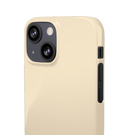 Blanched Almond iPhone Case (Slim) Phone Case