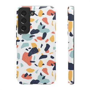 Colorful Terrazzo Android Case (Protective) Samsung Galaxy S22 Matte Phone Case