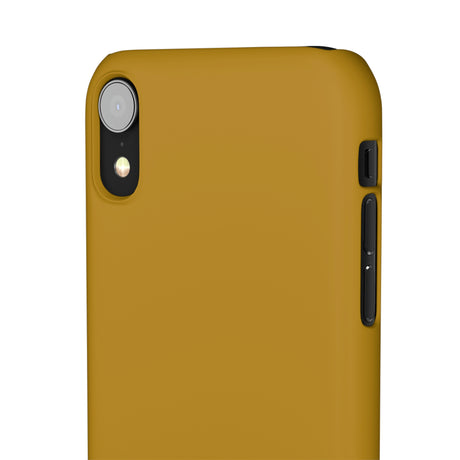 Dark Goldenrod iPhone Case (Slim) Phone Case