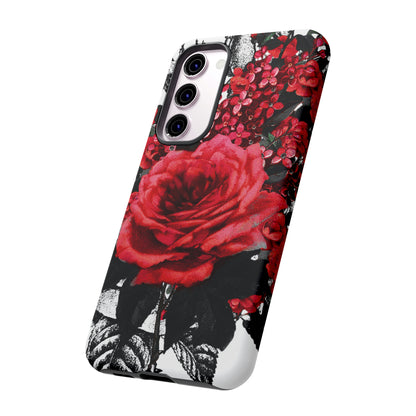 Rola Gothic Flower Samsung Case (Protective) Phone Case