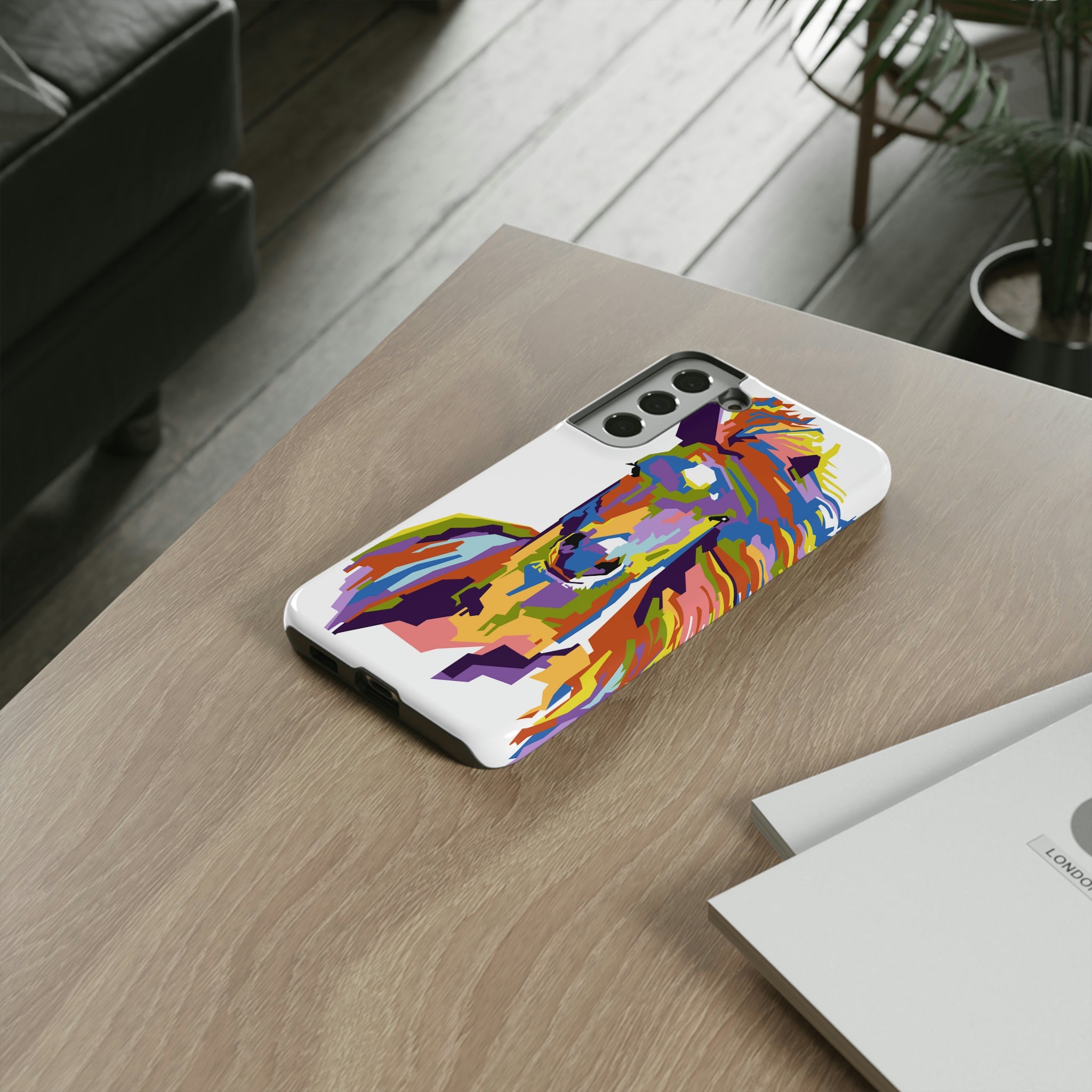 Horse Abstract Art Android Case (Protective) Phone Case