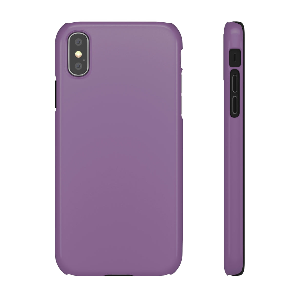 French Lilac iPhone Case (Slim) iPhone XS Glossy Phone Case