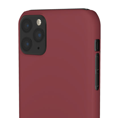 Cordovan Purple iPhone Case (Slim) Phone Case