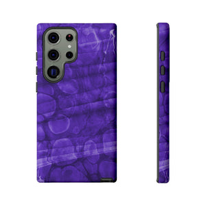 Purple Ebru Art Android Case (Protective) Samsung Galaxy S23 Ultra Matte Phone Case