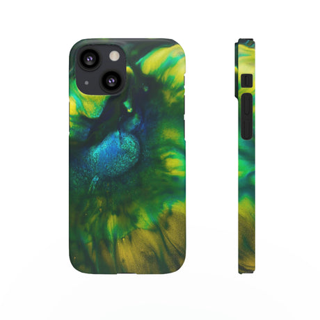 Dragon Eye Ink Art iPhone Case (Slim) iPhone 13 Mini Matte Phone Case