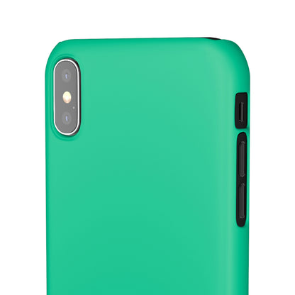 Caribbean Green iPhone Case (Slim) Phone Case