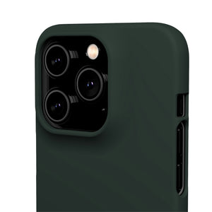 Dark Jungle Green iPhone Case (Slim) Phone Case