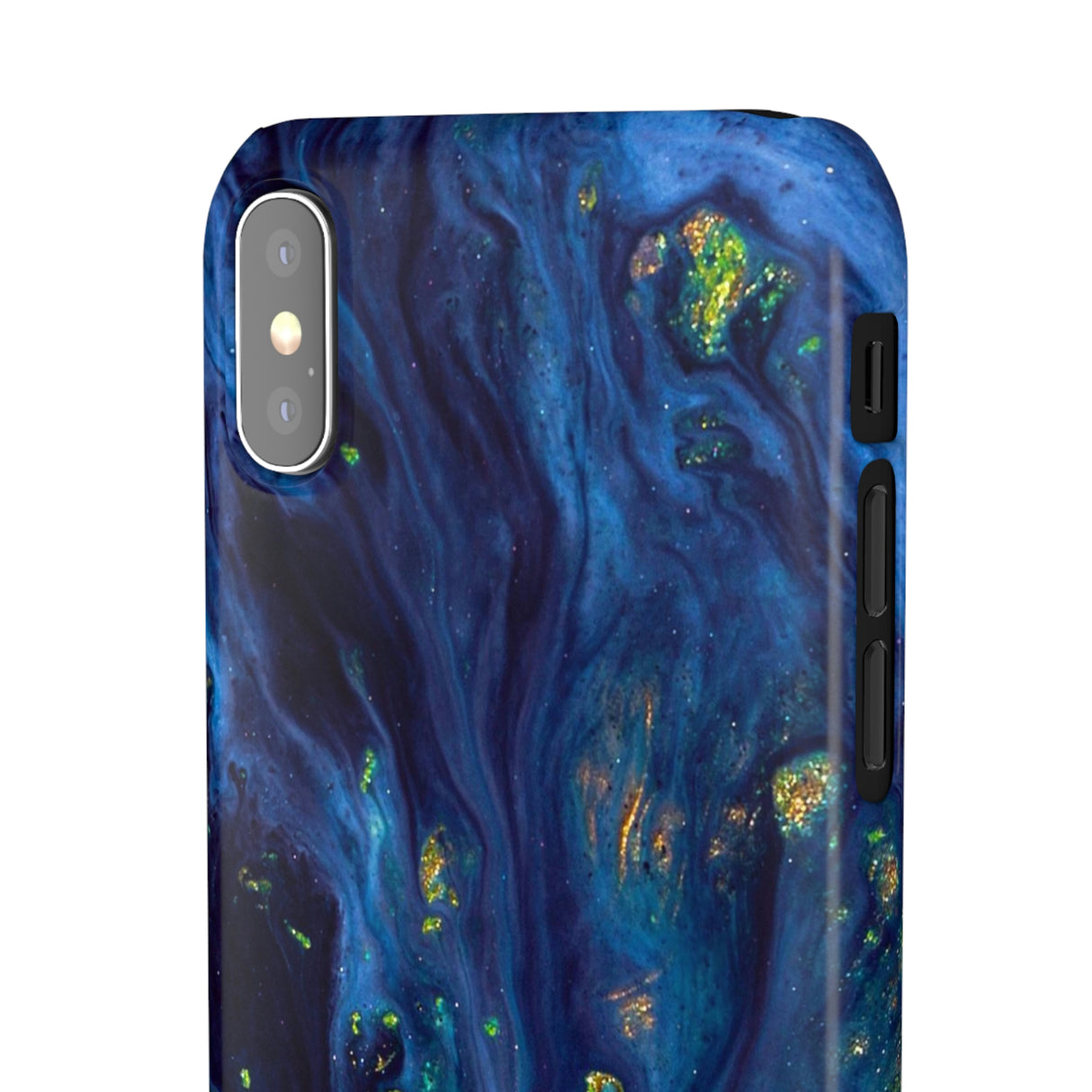 Green Opal Ink Art iPhone Case (Slim) Phone Case