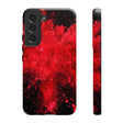 Red Explosion Andriod Case (Protective) Samsung Galaxy S22 Glossy Phone Case