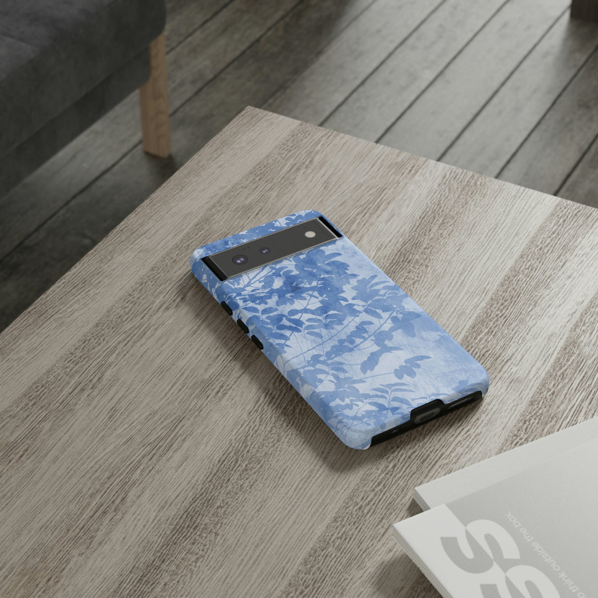 Blue Artistic Android Case (Protective) Phone Case