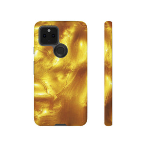 Liquid Gold Android Case (Protective) Google Pixel 5 5G Matte Phone Case