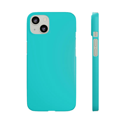 Dark Turquoise iPhone Case (Slim) iPhone 13 Matte Phone Case