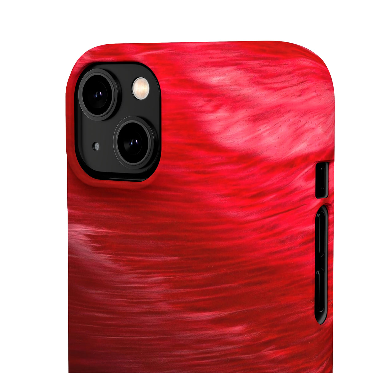 Red Feather Ink Art iPhone Case (Slim) Phone Case