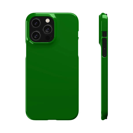 Dark Green iPhone Case (Slim) iPhone 14 Pro Max Glossy Phone Case