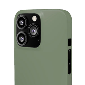 Camouflage Green iPhone Case (Slim) Phone Case