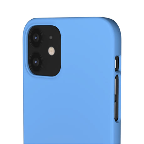 French Sky Blue iPhone Case (Slim) Phone Case