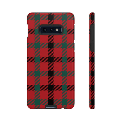 Red Flannel Android Case (Protective) Samsung Galaxy S10E Glossy Phone Case