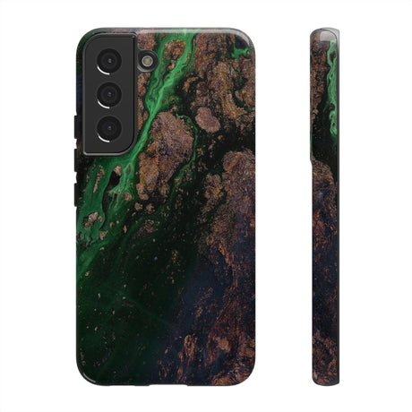 Earth Ink Art Android Case (Protective) Samsung Galaxy S22 Glossy Phone Case