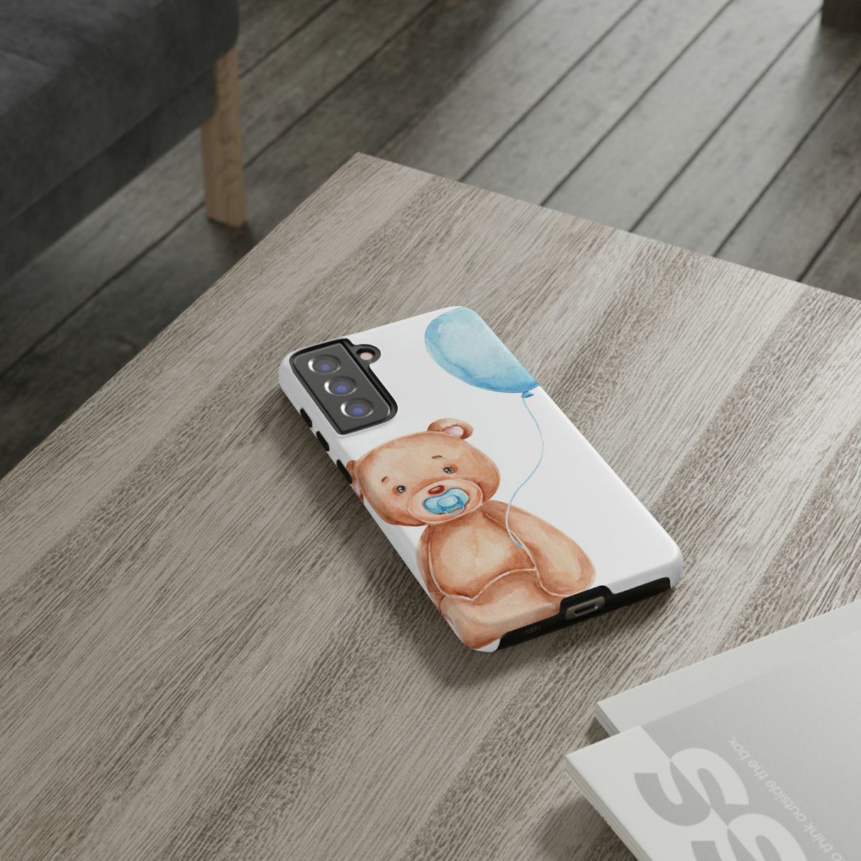 Cute Teddy Bear Android Case (Protective) Phone Case