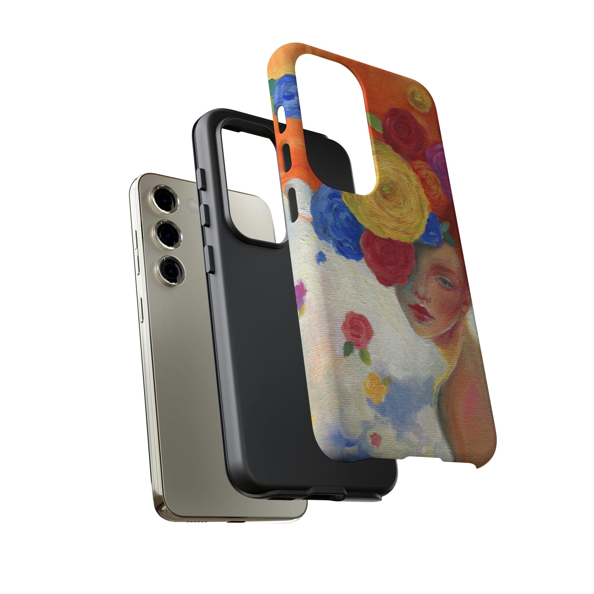 Flower Woman Android Case (Protective) Phone Case